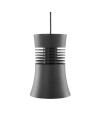 PAGODA * COLGANTE CARRIL TRIFASICO GU10 NEGRO